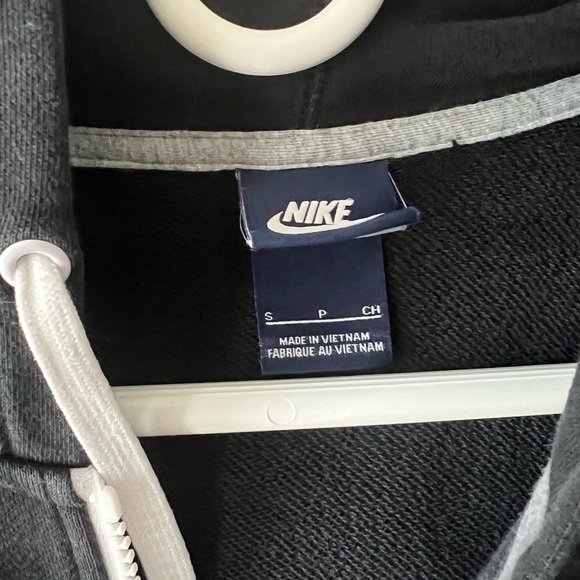 Nike Club Aop Full Zip Splatter Print Hoodie Size Small - Picture 7 of 8